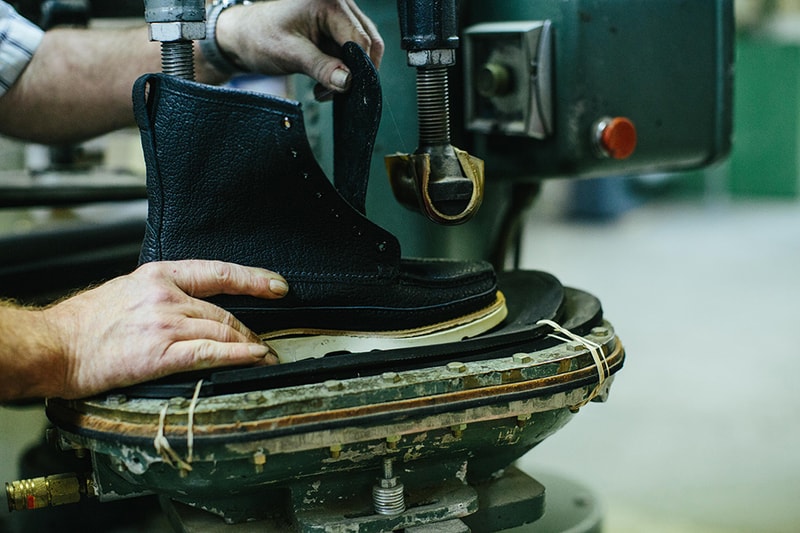Uncrate x Oak Street Bison Leather Hunt Boots