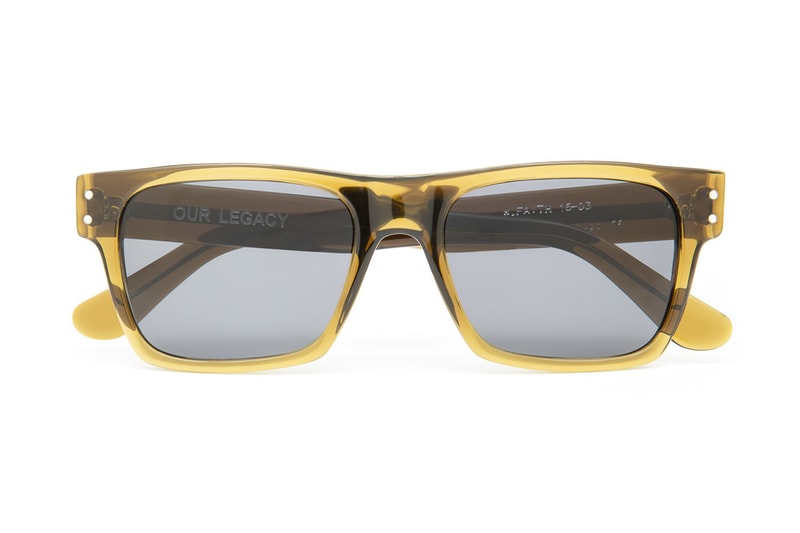 Our Legacy 2016 Spring/Summer "Olive" & "Smoke" Eyewear 