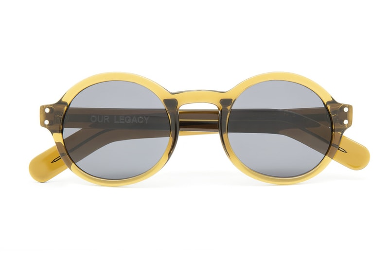 Our Legacy 2016 Spring/Summer "Olive" & "Smoke" Eyewear 