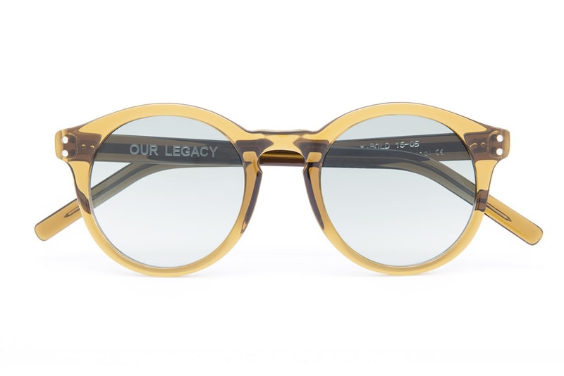 Our Legacy 2016 Spring/Summer "Olive" & "Smoke" Eyewear 
