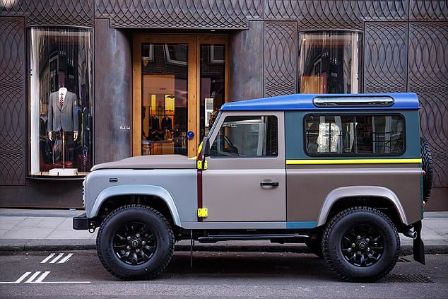 Sir Paul Smith Takes His One-of-One Land Rover Defender for a Spin