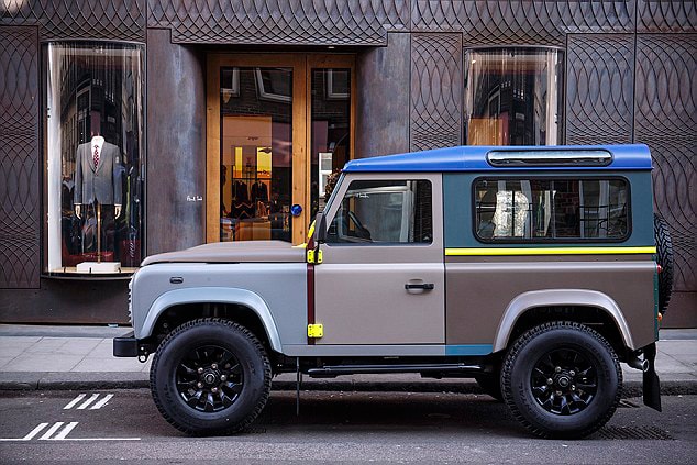 Sir Paul Smith Takes His One-of-One Land Rover Defender for a Spin