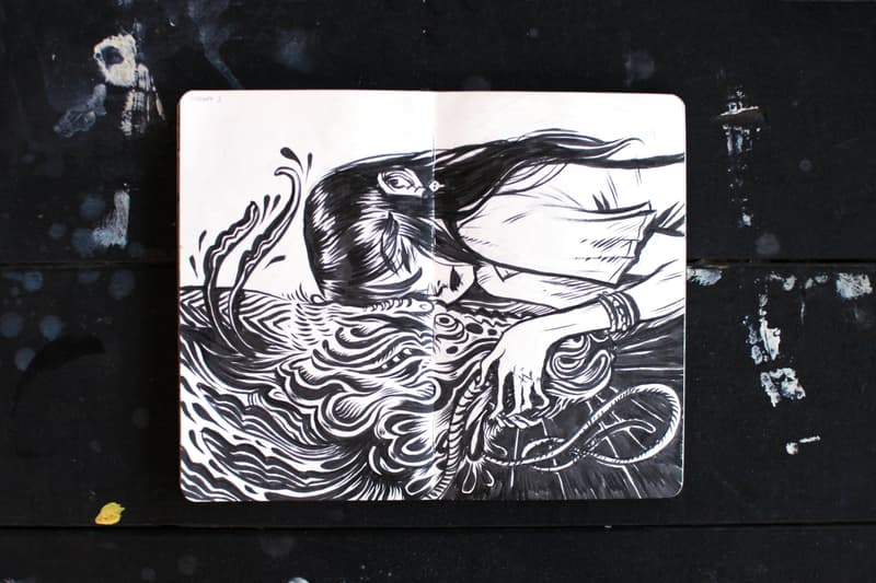 Pen & Paper Series with Artist Lauren YS At POW! WOW! Hawaii 2016