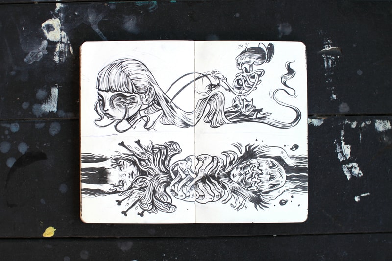 Pen & Paper Series with Artist Lauren YS At POW! WOW! Hawaii 2016