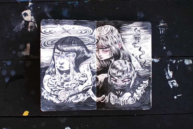 Pen & Paper Series with Artist Lauren YS At POW! WOW! Hawaii 2016