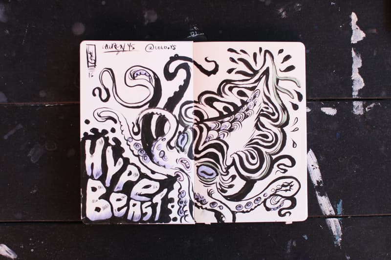 Pen & Paper Series with Artist Lauren YS At POW! WOW! Hawaii 2016