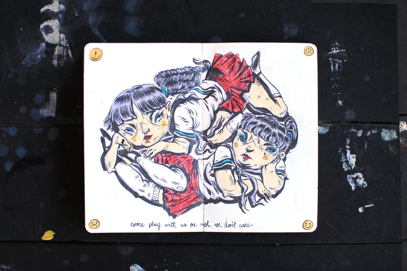 Pen & Paper Series with Artist Lauren YS At POW! WOW! Hawaii 2016
