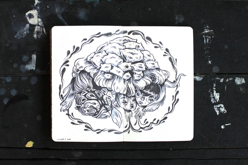 Pen & Paper Series with Artist Lauren YS At POW! WOW! Hawaii 2016