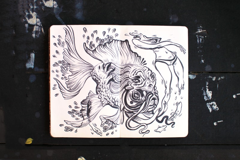Pen & Paper Series with Artist Lauren YS At POW! WOW! Hawaii 2016