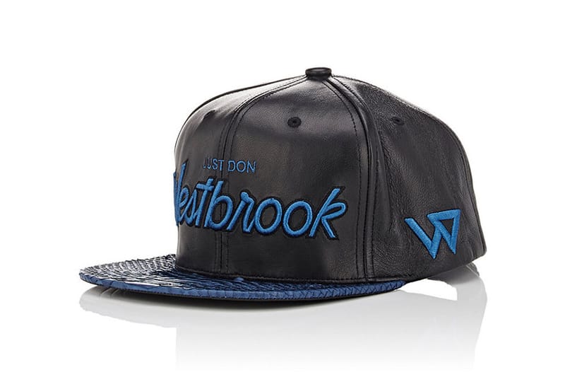 Russell Westbrook & Just Don Release a Pair of Python-Billed Baseball Caps via Barneys New York