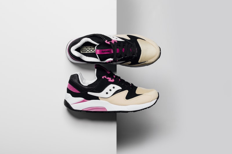 Saucony Grid 9000 Black Cream