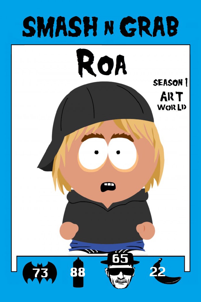 SMASHnGRAB Street Artist Trading Cards