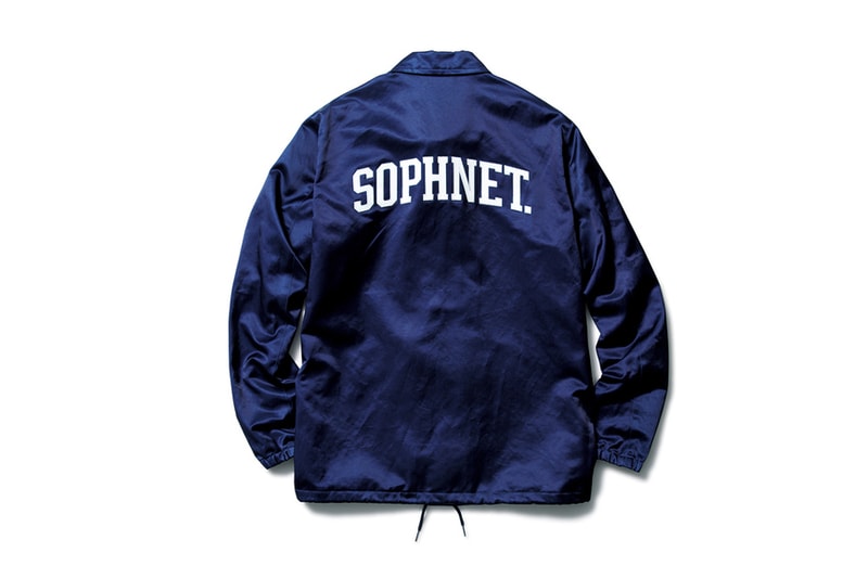 SOPHNET. Satin Coach Blouson