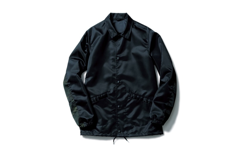 SOPHNET. Satin Coach Blouson