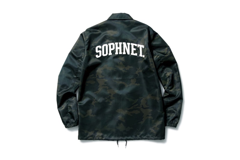 SOPHNET. Satin Coach Blouson