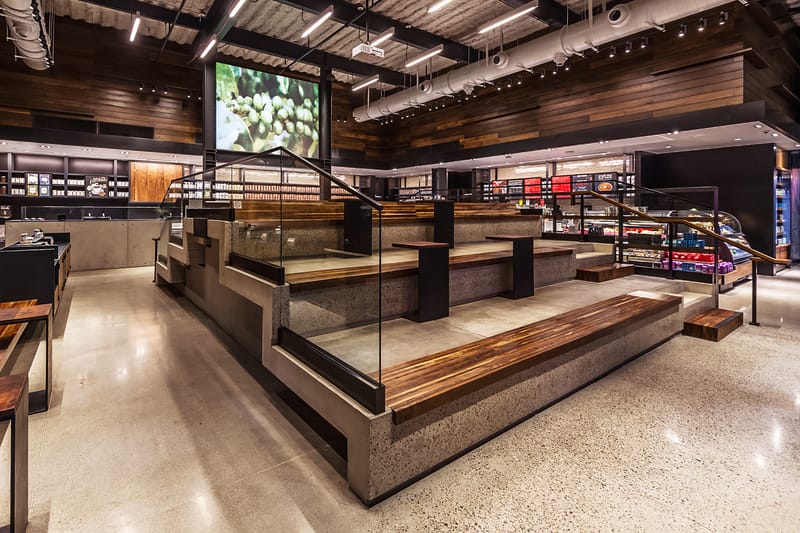 Starbucks Latest Location Sports Stadium Seating 