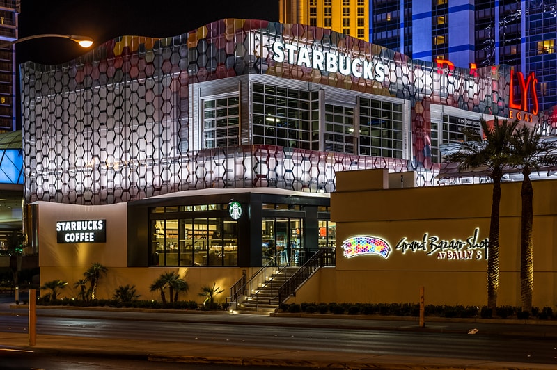 Starbucks Latest Location Sports Stadium Seating 