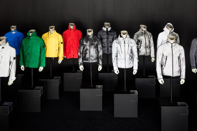 Stone Island Los Angeles Shop With Reflective Research Exhibition