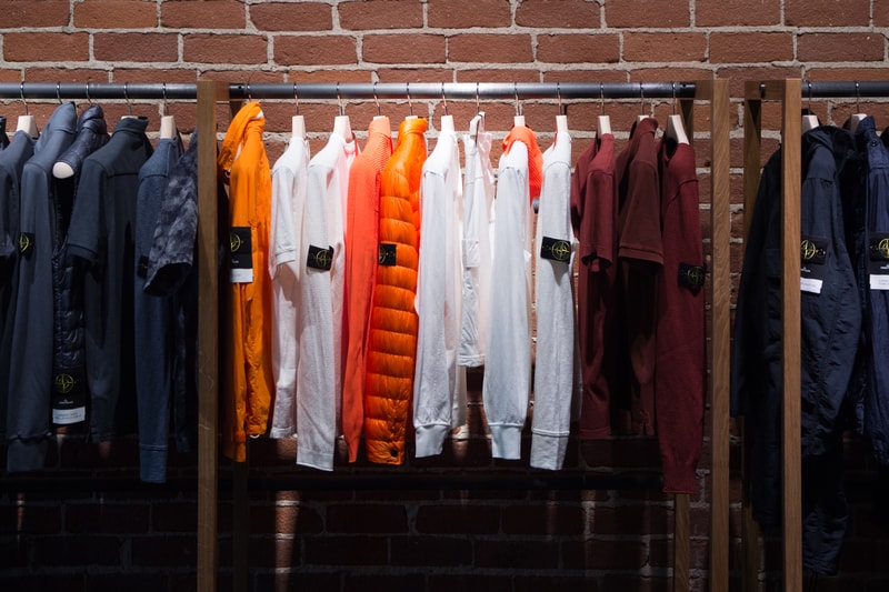 Stone Island Los Angeles Shop With Reflective Research Exhibition