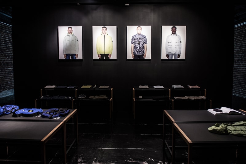 Stone Island Los Angeles Shop With Reflective Research Exhibition