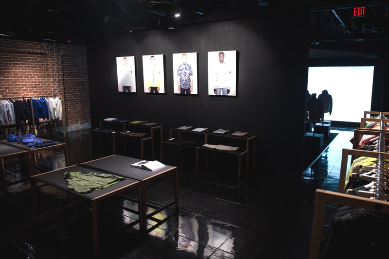Stone Island Los Angeles Shop With Reflective Research Exhibition