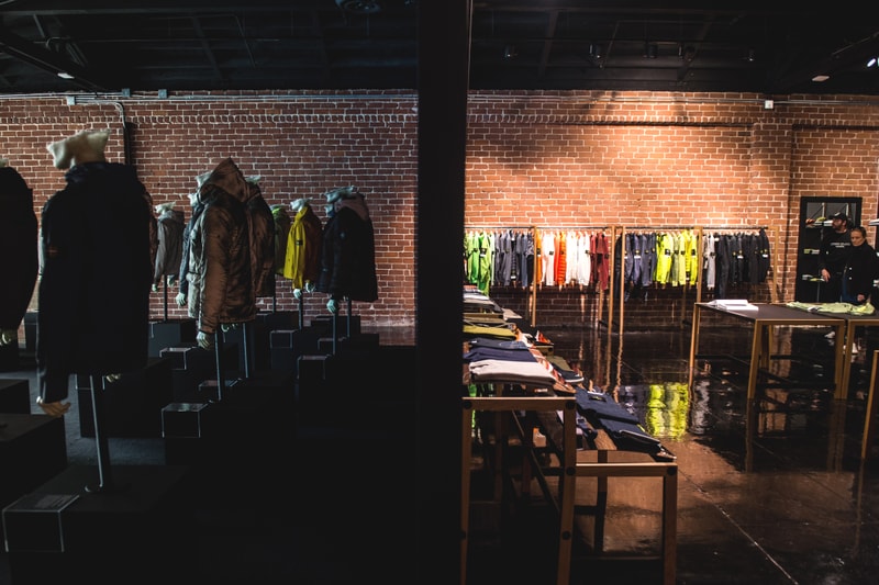 Stone Island Los Angeles Shop With Reflective Research Exhibition