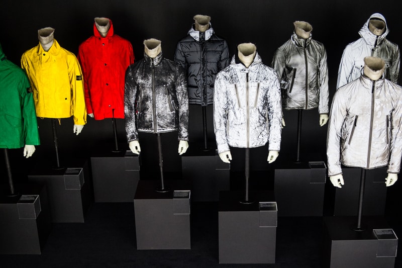 Stone Island Los Angeles Shop With Reflective Research Exhibition