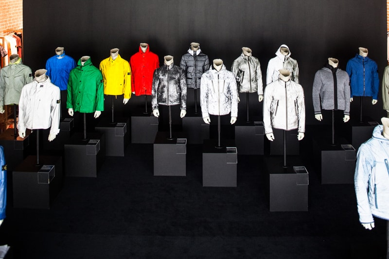 Stone Island Los Angeles Shop With Reflective Research Exhibition