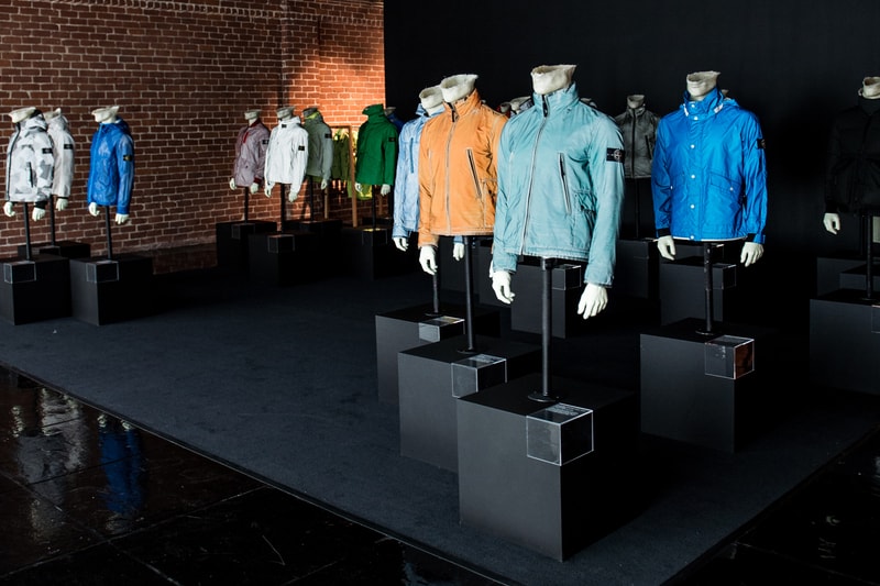 Stone Island Los Angeles Shop With Reflective Research Exhibition