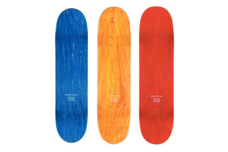 Streetmachine x Andreas Schmidt and Jens Hüls Funder for Limited Edition "SURFGEAR" Skate Decks