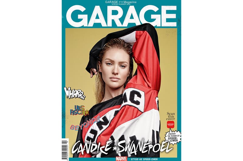 Adriana Lima Candice Swanepoel Karlie Kloss as Supermodel Superheroes for GARAGE Magazine