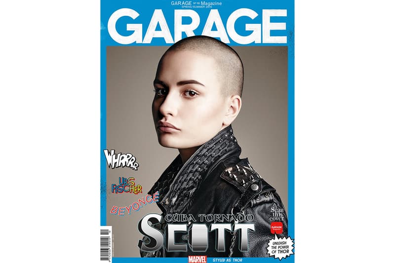 Adriana Lima Candice Swanepoel Karlie Kloss as Supermodel Superheroes for GARAGE Magazine