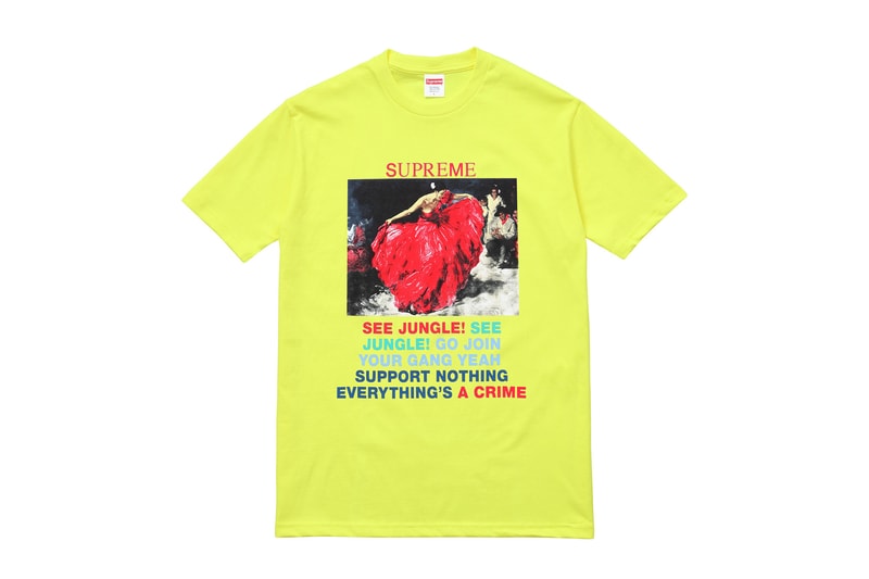 Supreme 2016 Spring/Summer T-Shirts
