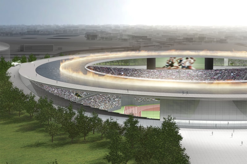 New National Stadium for the Tokyo 2020 Olympics by Tokujin Yoshioka