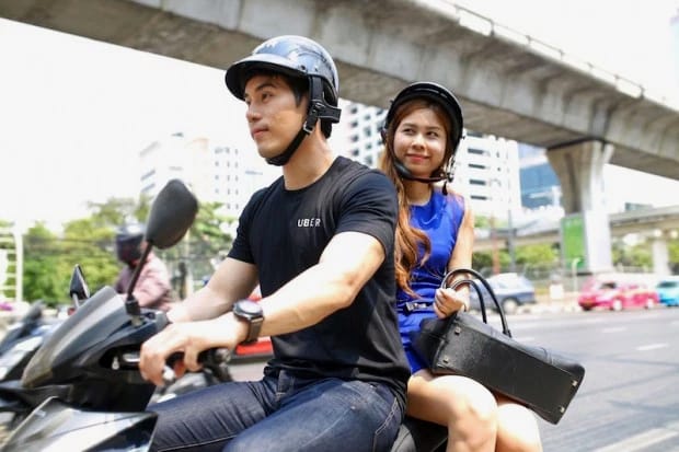Uber Launches Motorcycle Taxi Service 'UberMOTO'