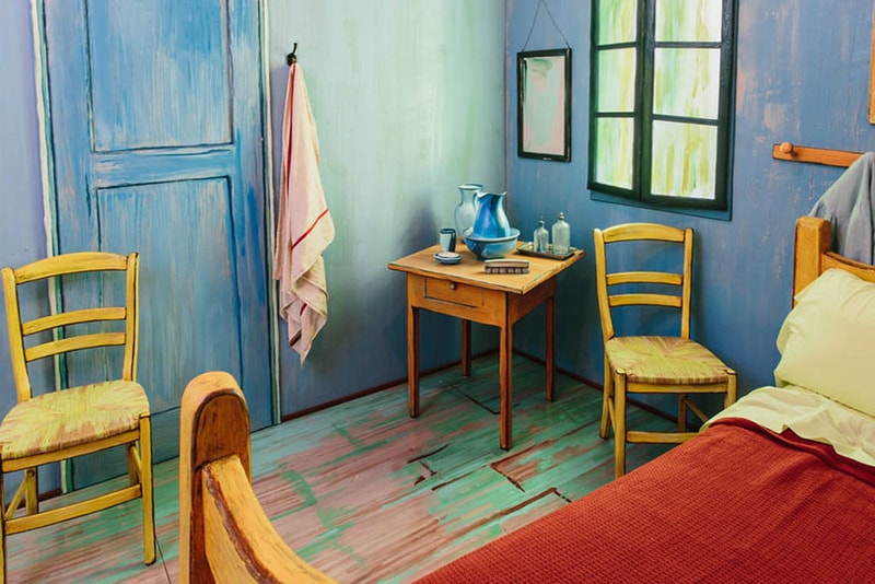 Vincent Van Gogh Bedroom on Airbnb
