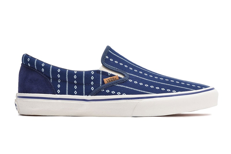 Vans Japan x design studio GARAGELAND Japan Indigo Collection