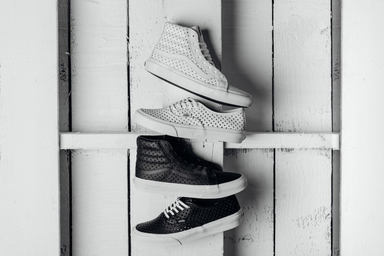 The Vans Perforated Stars Pack Is a Subtle Addition to Classic Silhouettes