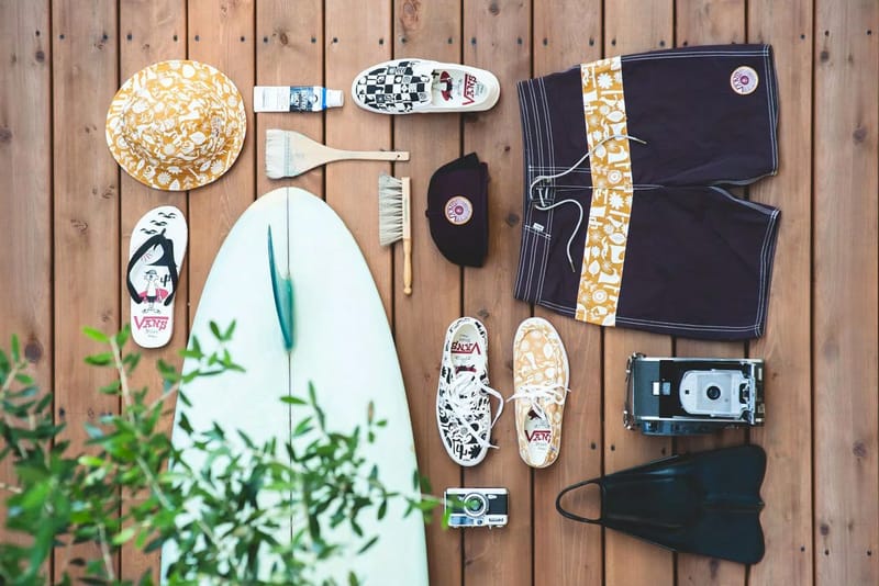 Vans Teams up with Japanese Artist Yusuke Hanai for a Surf-Inspired Spring Collection
