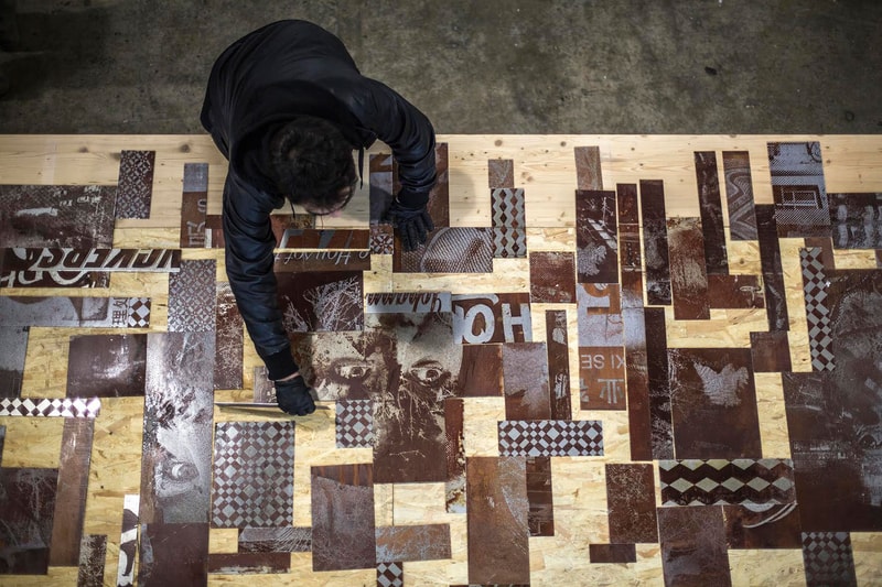 Vhils' "Debris" Scrapes Away the Holistic Surfaces of Urban Societies 