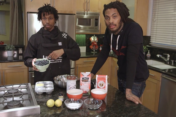 Waka Flocka Flame & Raury Teach Us How to Make a Vegan Blueberry Muffin