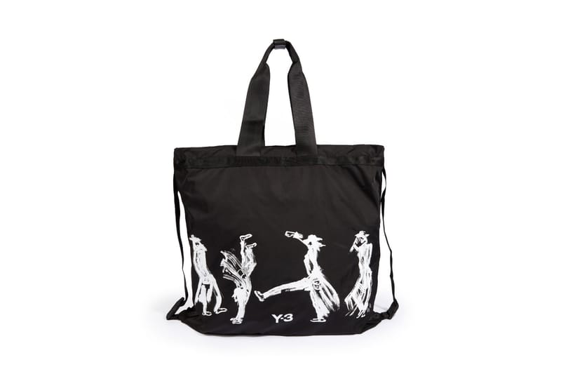 This Y-3 Self-Portrait Tote Totally Shows off Yohji Yamamoto's Handstand Skills