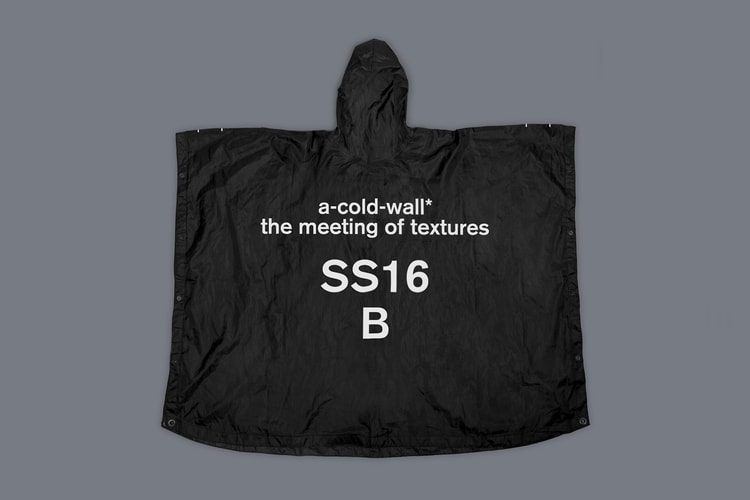 A-COLD-WALL* Drops New Items for Spring/Summer 2016