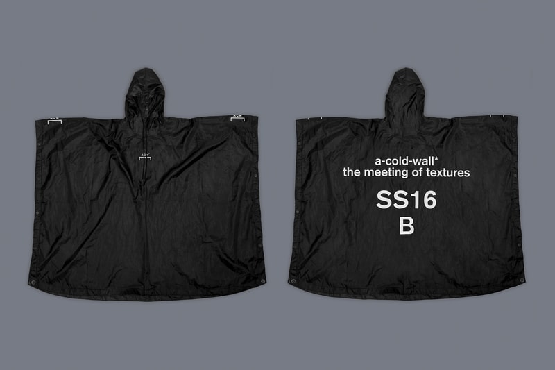 A-COLD-WALL* 2016 SS New Items