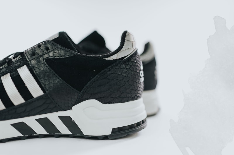 adidas EQT Running Cushion Black/Metallic Silver Sneaker