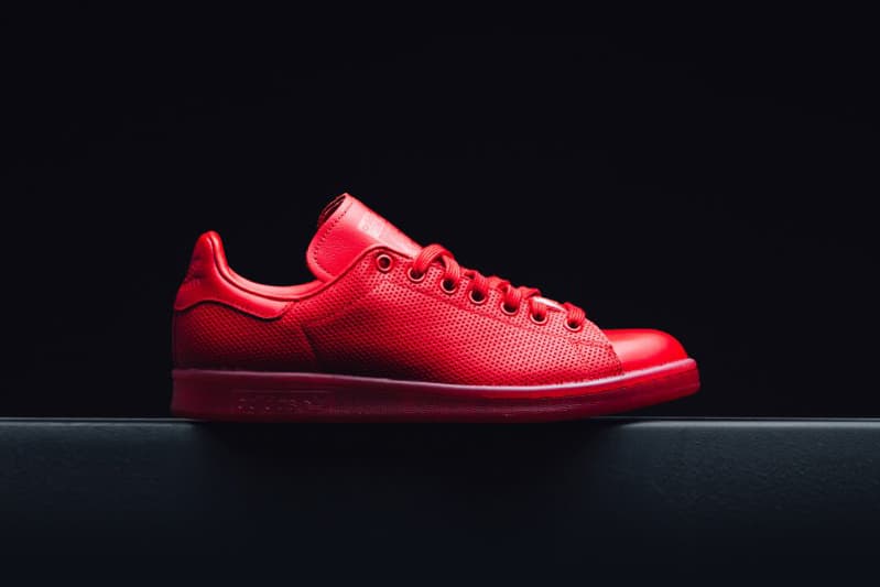 fax Thigh Advance sale adidas Originals Stan Smith Scarlet Sneaker | Hypebeast