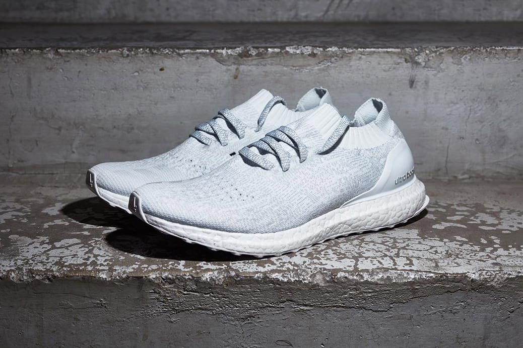 adidas White Ultra Boost Uncaged 