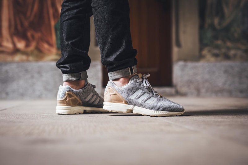 adidas ZX Flux Gray Knit Sneaker