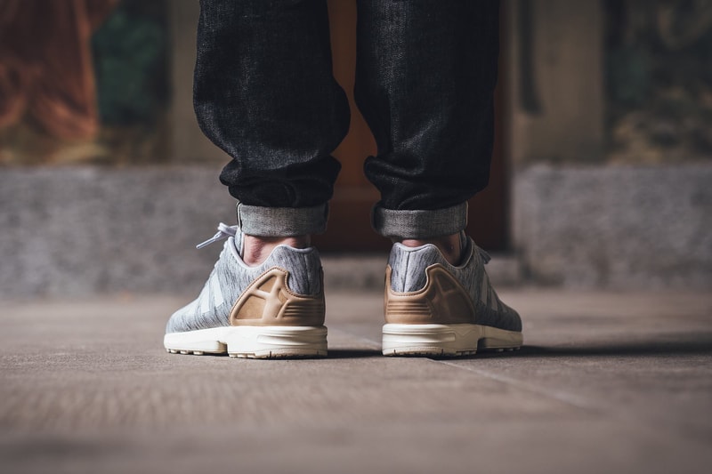 adidas ZX Flux Gray Knit Sneaker