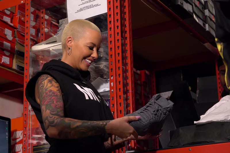 Amber Rose Recalls Her Favorite Pair of Jordans With Joe La Puma at Flight Club